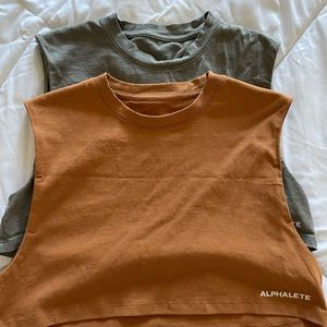 Alphalete Cropped Tanks (2)